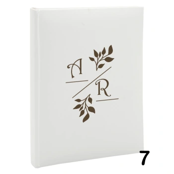 Album ślubny, wsuwany, 50 zdjęć 15x21, personalizowany, 12 wzorów